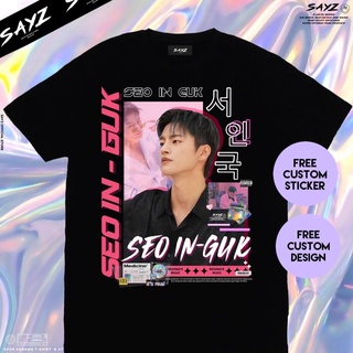 ผ้าฝ้ายคอกลม2020 เสื้อยืด Seo-In Guk K-Drama เสื้อยืดกําหนดเองแฟชั่นผู้ชาย salefrom S-4XL