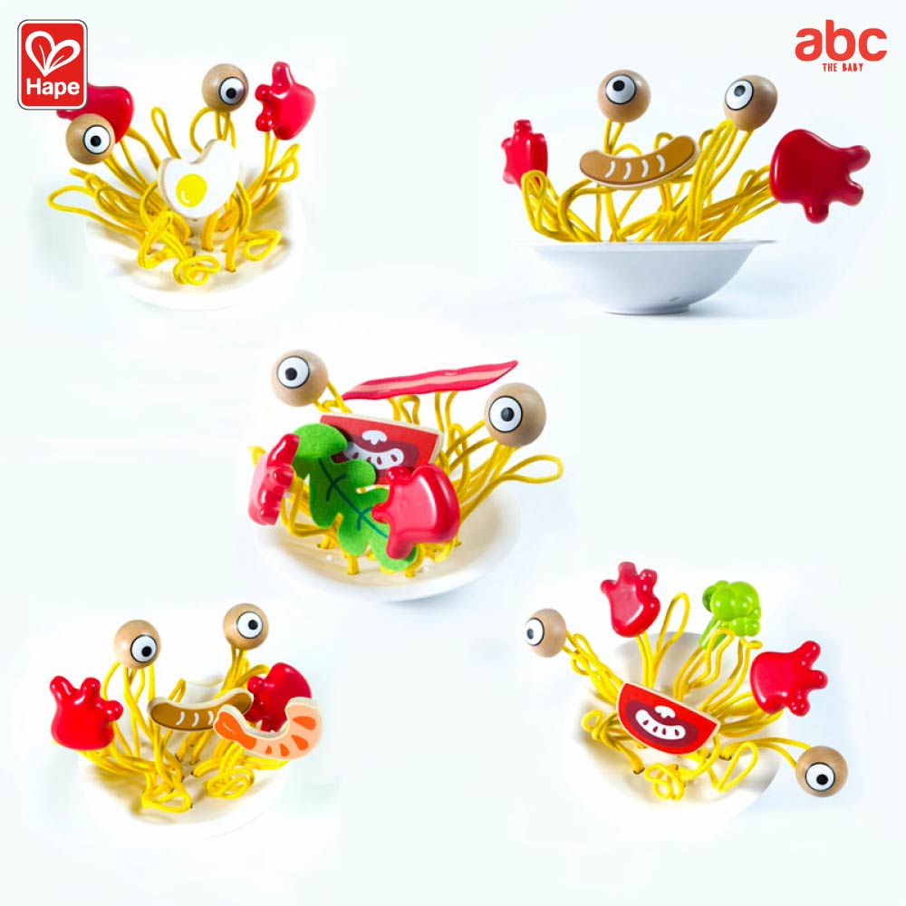 Hape ของเล่นไม้ ของเล่นทำอาหาร เจ้าสปาเก็ตตี้ตัวป่วน Silly Spaghetti ของเล่นเสริมพัฒนาการ 3 ขวบ ขึ้นไป รูปที่ 7