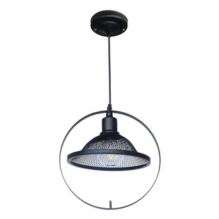 โคมไฟช่อ ไฟช่อ EVL HG-0032/1 สีดำ 1 หัว โคมไฟภายใน โคมไฟ หลอดไฟ CHANDELIER MODERN HG-0032/1 EVL METAL BLACK 1Light