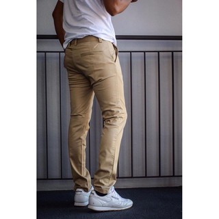 กางเกง Pinion- “Chino Pants 10oz” สีครีม