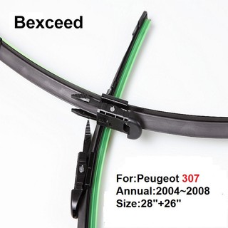 ใบปัดน้ำฝนสำหรับ Peugeot 307 bexceed