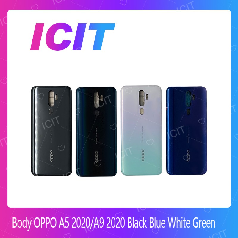 OPPO A5 2020 / OPPO A9 2020 อะไหล่บอดี้ เคสกลางพร้อมฝาหลัง Body For OPPO A5 2020 / OPPO A9 2020 อะไห