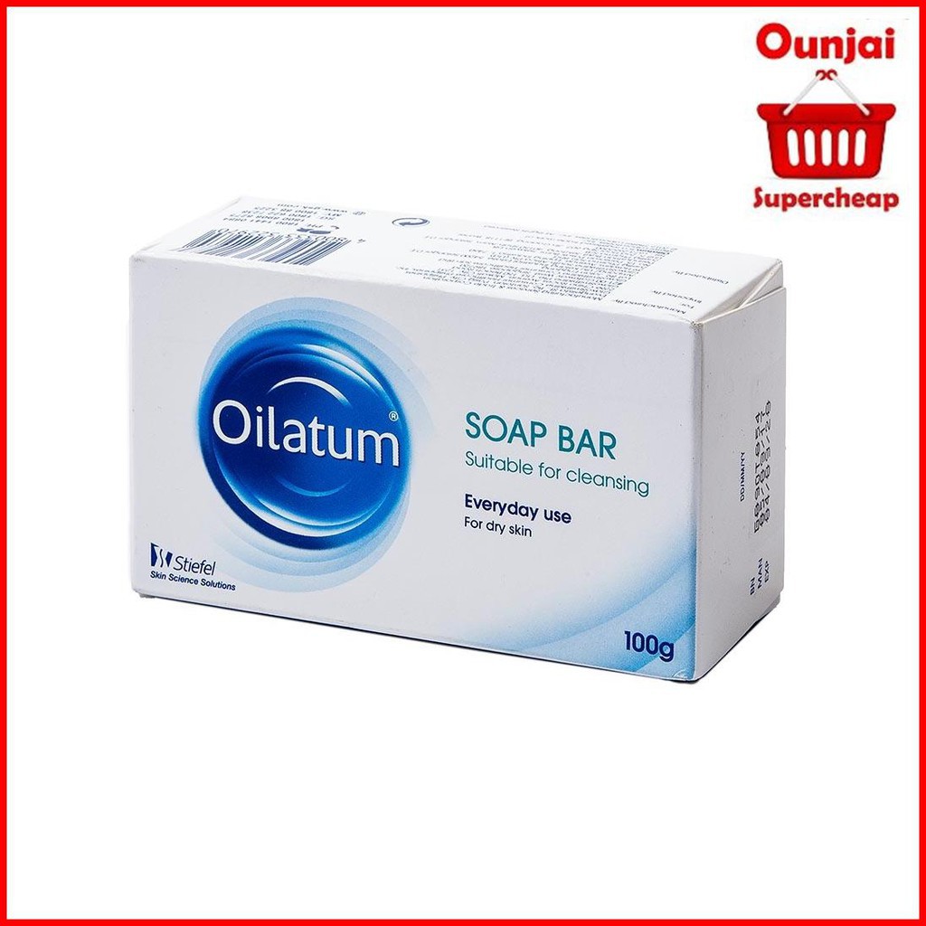 ☈◄((((แพ็คเก็จใหม่!!!!!))))Oilatum Bar ขนาด 100 G สบู่อาบน้ำสำหรับผิวแห้ง ผิวเด็กทารก ผิวแพ้คัน [2808113]