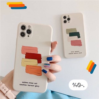 เคสลายอาร์ต เคสนิ่ม เคสโทรศัพท์ เคสมือถือ | มี2สีจ้า 📙ทาสีส้ม,ทาสีเขียว