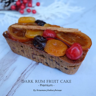 🎄🎅 ฟรุ้ตเค้กสูตรพรีเมี่ยม/ ดาร์ครัมฟรุตเค้ก (1/2ปอนด์, 1ปอนด์) Premium Dark Rum Fruit Cake🎄🎅