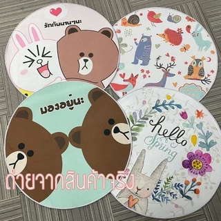 พรม พรมปูพื้นห้อง🥰พรมเช็ดเท้า✨พรมนั่งเล่นสบาย ขนนุ่มคุณภาพดี✅17สีให้เลือก พร้อมส่ง /พรมวงกลม HOT ON SALE