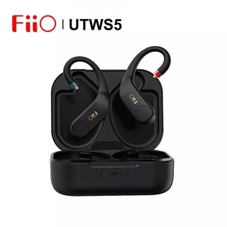 Fiio UTWS5 TWS+ อะแดปเตอร์ชิปเชื่อมต่อบลูทูธไร้สาย 5.2 AK4332 DAC แอมป์ขยายเสียง MMCX 0.78 มม. ชาร์จ 30 ชั่วโมง