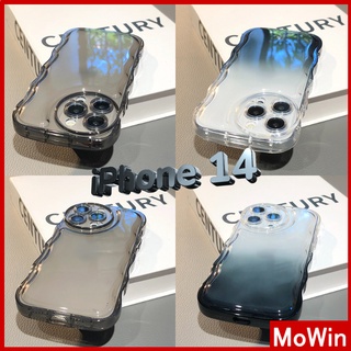 Mowin - เข้ากันได้สำหรับ เคสไอโฟน เคสไอโฟน11 เคสโทรศัพท์ iphone 14 pro max เคส iPhone ซิลิโคนนุ่มเคสใสถุงลมนิรภัยกันกระแทกกล้องป้องกัน ไล่ระดับความครอบคลุมทั้งหมด สำหรับ iPhone 14 Pro Max 13 Pro Max 12 Pro Max 11 Pro Max xr xs max