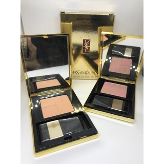 Yves Saint Laurent สีปัดแก้ม Radiance  #2,#6 ปริมาณ 4g/0.14oz สีปัดแก้มทูโทนเนื้อเนื้อซาทิน &amp; แม็ทท์