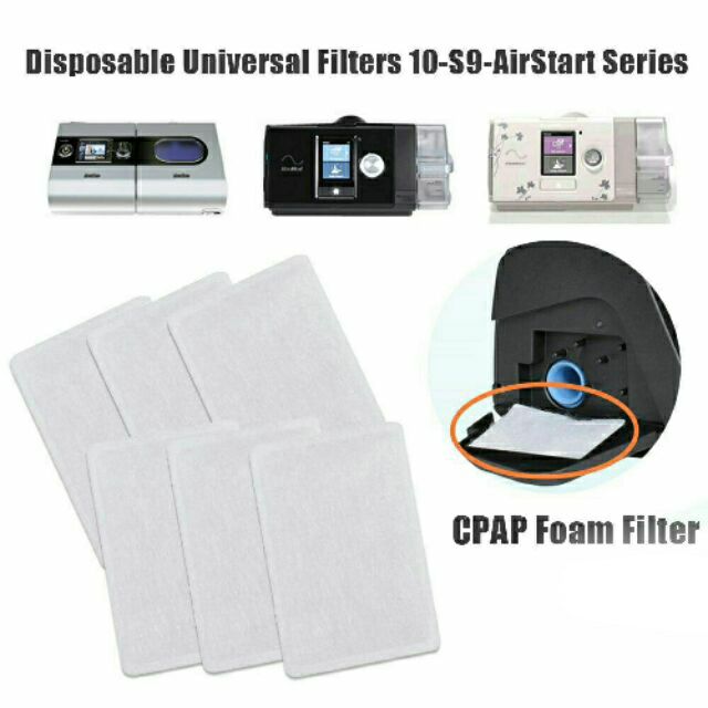 Hypo filter แผ่นกรอง Cpap for ResMed Airsense10 ของแท้!!