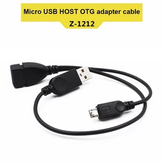 Micro USB 2.0 Host OTG สาย USB ชายหญิง Micro ชายอะแดปเตอร์สำหรับโทรศัพท์แท็บเล็ต PC ภายนอก U disk Reader