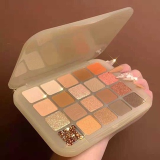 อายแชโดว์ 20 สี XIYUAN Chestnut Palette พาเหรดทาตา 20 สี โทนสีส้ม--1026