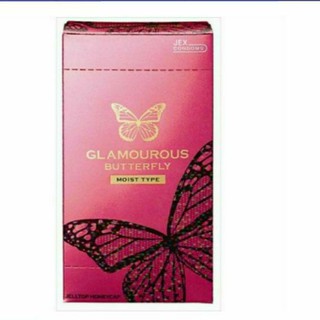 Glamorous Butterfly Moist type  (เลือกกล่องละ 6ชิ้น หรือ 12ชิ้น)