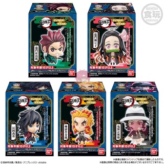 พร้อมส่ง❗ฟิกเกอร์แท้💯 Kimetsu no Yaiba - Candy Toy - Kimetsu no Yaiba Deform Mascot (Bandai) พวงกุญแจดาบพิฆาตอสูร