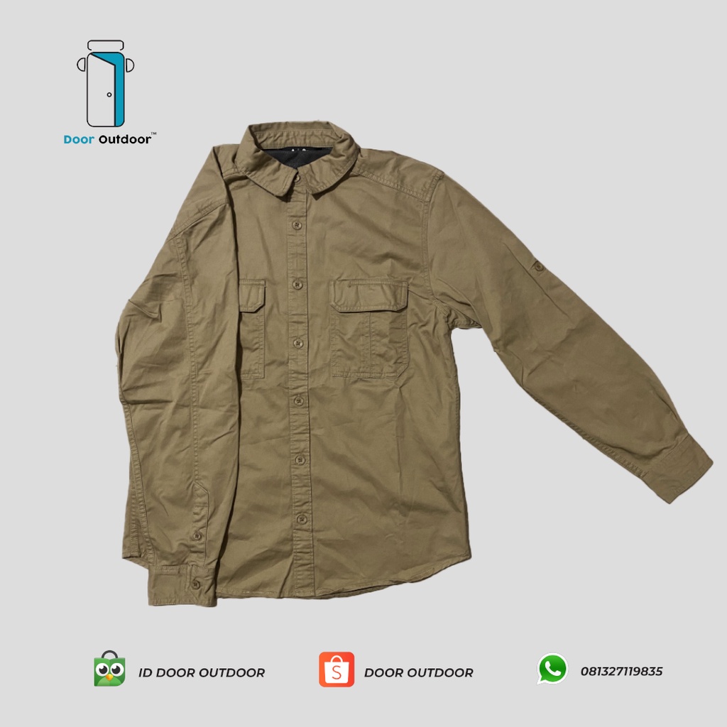 เสื้อ KEMEJA Janggi - สีน้ําตาล