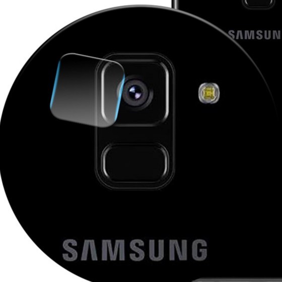 ฟิล์มกระจก นิรภัย กล้องหลัง ซัมซุง เอ8 / เอ8 พลัส  Camera Lens Tempered Glass Screen For Samsung Gal