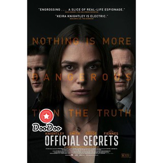 หนัง DVD Official Secrets (2019) รัฐบาลซ่อนเงื่อน