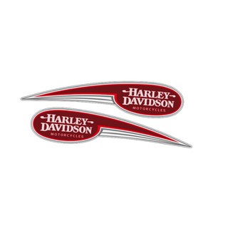 สติ๊กเกอร์ติดข้างถังน้ำมัน Harley-Davidson