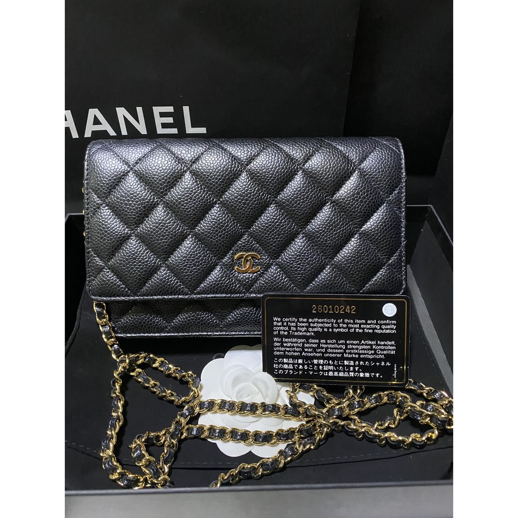 Chanel woc black caviar ghw holo 26xxxxxx