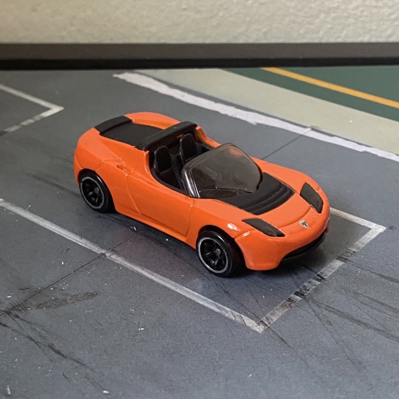 มือ 2 หายาก Rare Hot Wheels Speed Machines 1:64 Tesla Roadster Sport