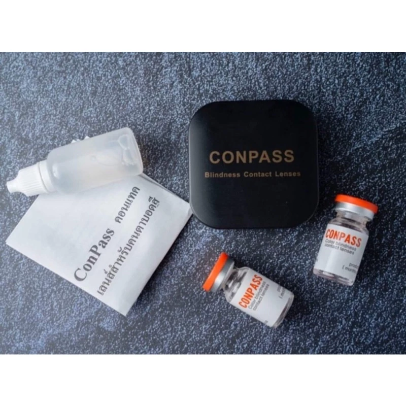 Conpass คอนแทคเลนส์ ตาบอดสี รายปี รับประกันคืนเงิน กรุงเทพ