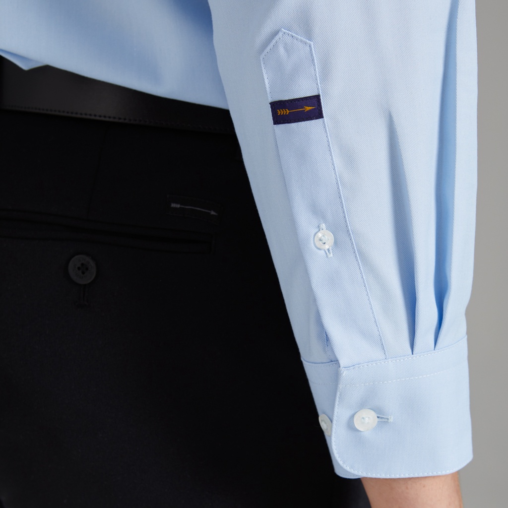 آرو قميص عمل No.5 Comfort Fit ـ أزرق فاتح — صورة 6