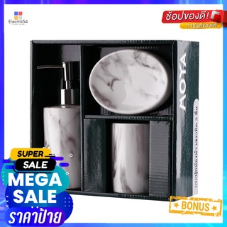 กระปุกห้องน้ำ เซรามิก CE1251A-3SOAP DISPENSER SET MOYA CE1251A-3 CERAMIC