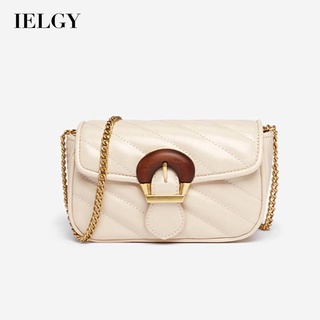 IELGY fashion chain design sense messenger mini handbag