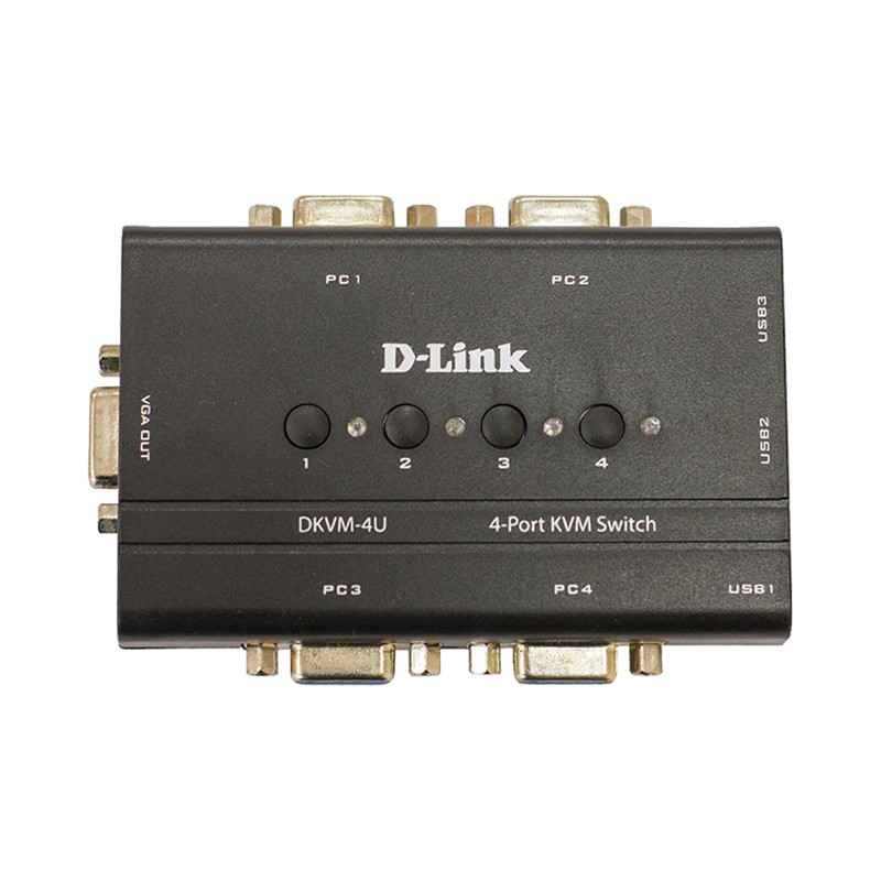 KVM Switch D-LINK (DKVM-4U) 4 Port U
