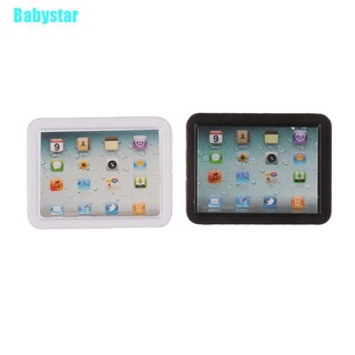 (Babystar) คอมพิวเตอร์แล็ปท็อป ขนาดเล็ก สุ่มสี สําหรับบ้านตุ๊กตา 1:12