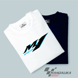 เสื้อยืดคอกลมMandalika แผงวงจร motogp lombok m1 yamahaS-5XL