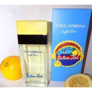 น้ำหอม DOLCE &amp; GABBANA Light Blue Italian Zest 100 ml.