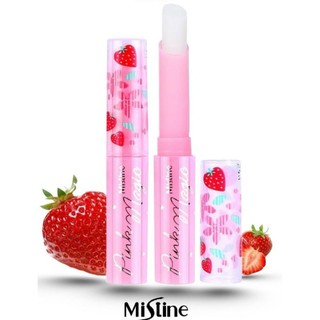 หมดอายุปี25 มิสทีน พิงค์ แมจิก ลิปพลัส วิตามินอี สตอเบอรี่ 1.7g /Mistine Pink Magic ลิปมันเปลี่ยนสี