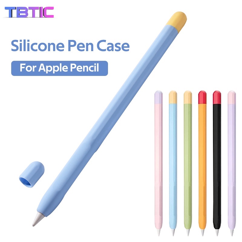 เคสปากกาสไตลัส ซิลิโคนนิ่ม อุปกรณ์เสริม สําหรับ Apple Pencil1 2 1 2 th iPad