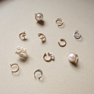 EarCuff ต่างหูหนีบ ไม่ต้องเจาะหูพร้อมส่ง | Ring! Ring!✨