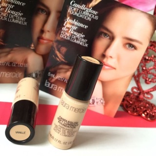 LAURA MERCIER Candleglow Foundation 5ml. #Vanilla