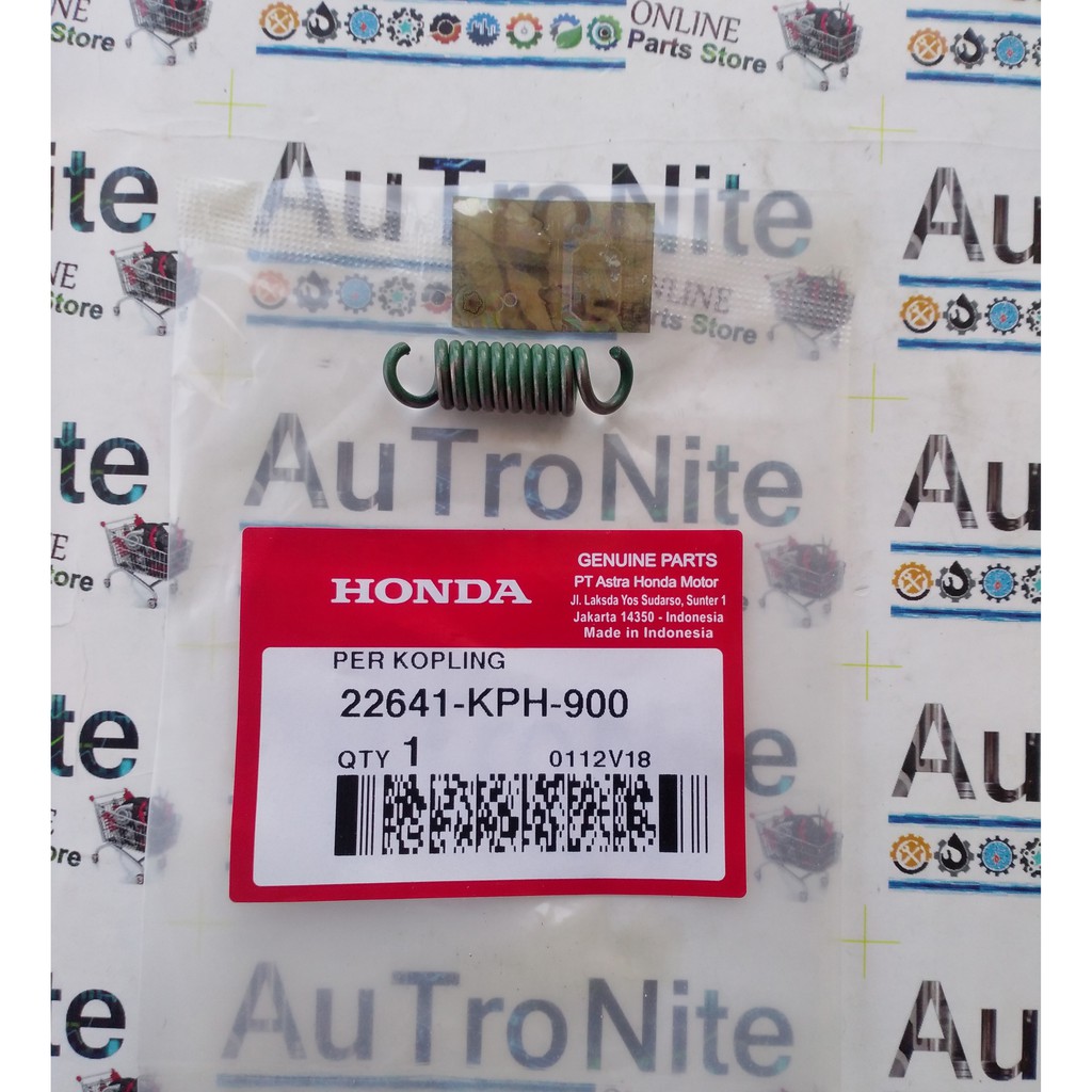 Double CLUTCH SPRING CLUTCH 22641-KPH-900 Original Honda Absolute Revo Blade 110 Karisma Kirana Supr