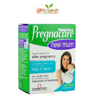 Vitabiotics Pregnacare New Mum Postnatal 56 Tablets วิตามิน บำรุงสุขภาพหลังคลอดบุตร