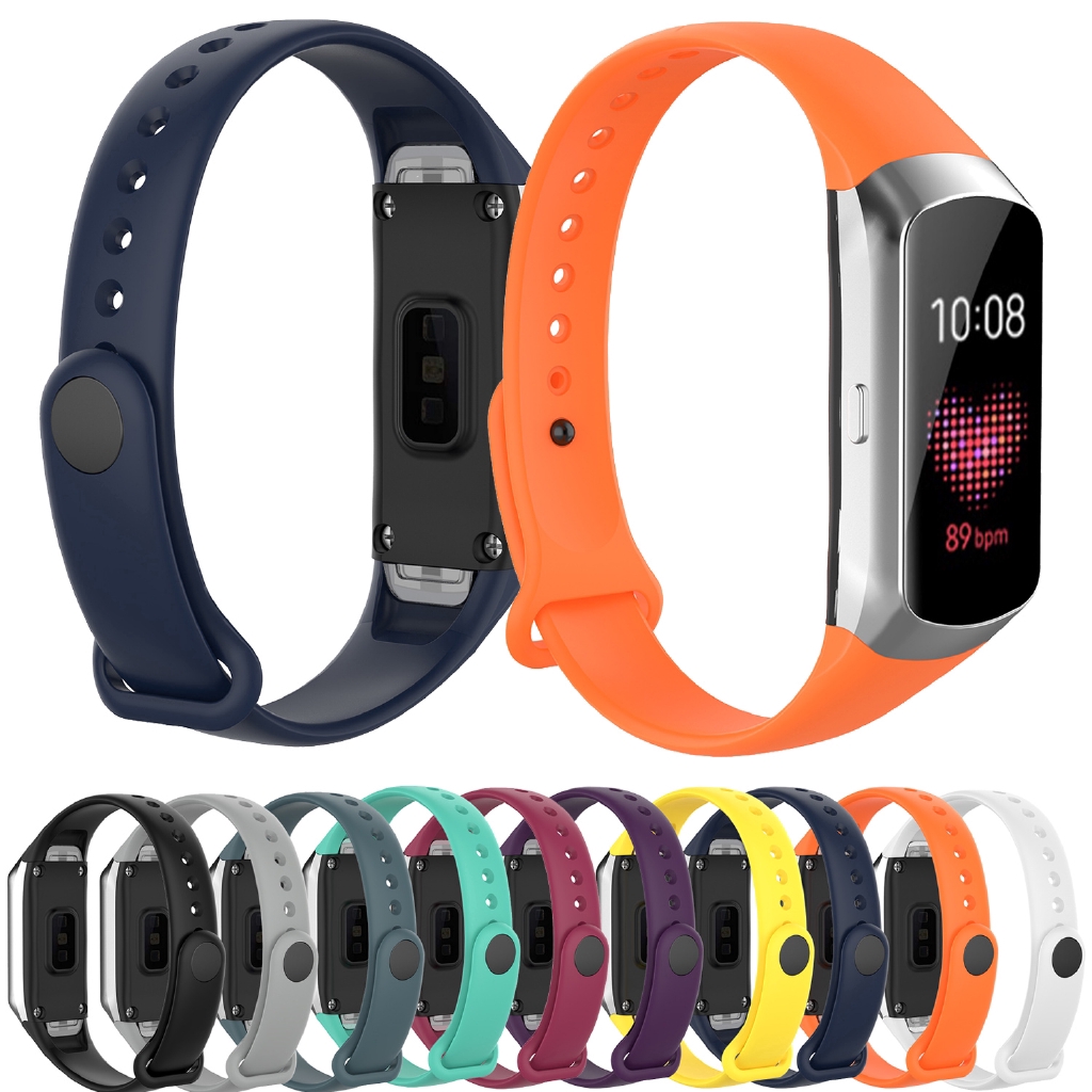 สายนาฬิกาข้อมือซิลิโคน เปลี่ยนทดแทน สำหรับ Samsung Galaxy Fit SM-R370