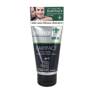 Smooth E Formen Babyface Foam สมูทอี โฟมไม่มีฟอง สำหรับผู้ชาย ขนาด 1.2 Oz 11904 / 2.5 Oz 11905 / 4 Oz 11906