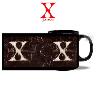 แก้วกาแฟ วง X Japan สกรีนรูปรอบแก้ว ภาพคมชัดสวยงาม ของใหม่ มือหนึ่ง ใช้เป็น ของขวัญ ปีใหม่ / X03