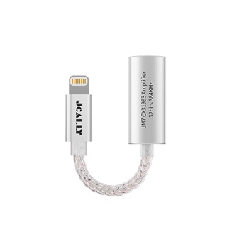 Jcally JM7 สายสัญญาณเสียงดิจิทัล USB TypeC เป็น 3.5 มม. DAC CX31993 สําหรับ Android Apple อะแดปเตอร์ถอดรหัสแอมป์ 32bit 384KHz