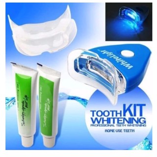 White Light ชุดฟอกฟันขาว ช่วยขจัดคราบ กาแฟ บุหรี่ ใช้เวลาเพียง 10 นาที/ครั้งในการทำ 1 ชุด