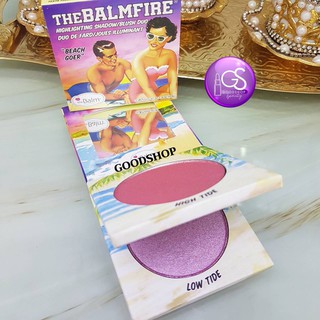 เซลล์ขายเทขาดทุน The Balm Fire Highlighting Shadow/Blush Duo 10g. Box ปัดแก้ม 2 เฉดสีในตลับเดียว #Reach Goer ตัวหิ้ว
