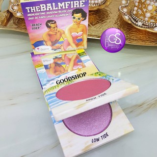 เซลล์ขายเทขาดทุน The Balm Fire Highlighting Shadow/Blush Duo 10g. Box ปัดแก้ม 2 เฉดสีในตลับเดียว #Reach Goer ตัวหิ้ว