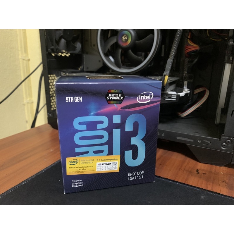 CPU core I3 9100f #มือสอง