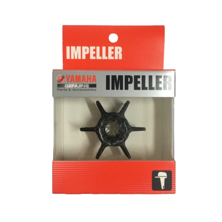 ยางปั้มน้ำ ใช้กับเครื่องยนต์เรือ YAMAHA  9.9-15,F9.9-F20 / Parsun รุ่น T15BM / HONDEX รุ่น 9.9-15 / 63V-44352-01 แท้100%