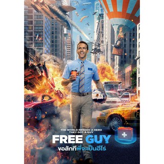 Free Guy ขอสักทีพี่จะเป็นฮีโร่ DVD หนังใหม่ (พากย์ไทย/เสียงอังกฤษ/ซับไทย)