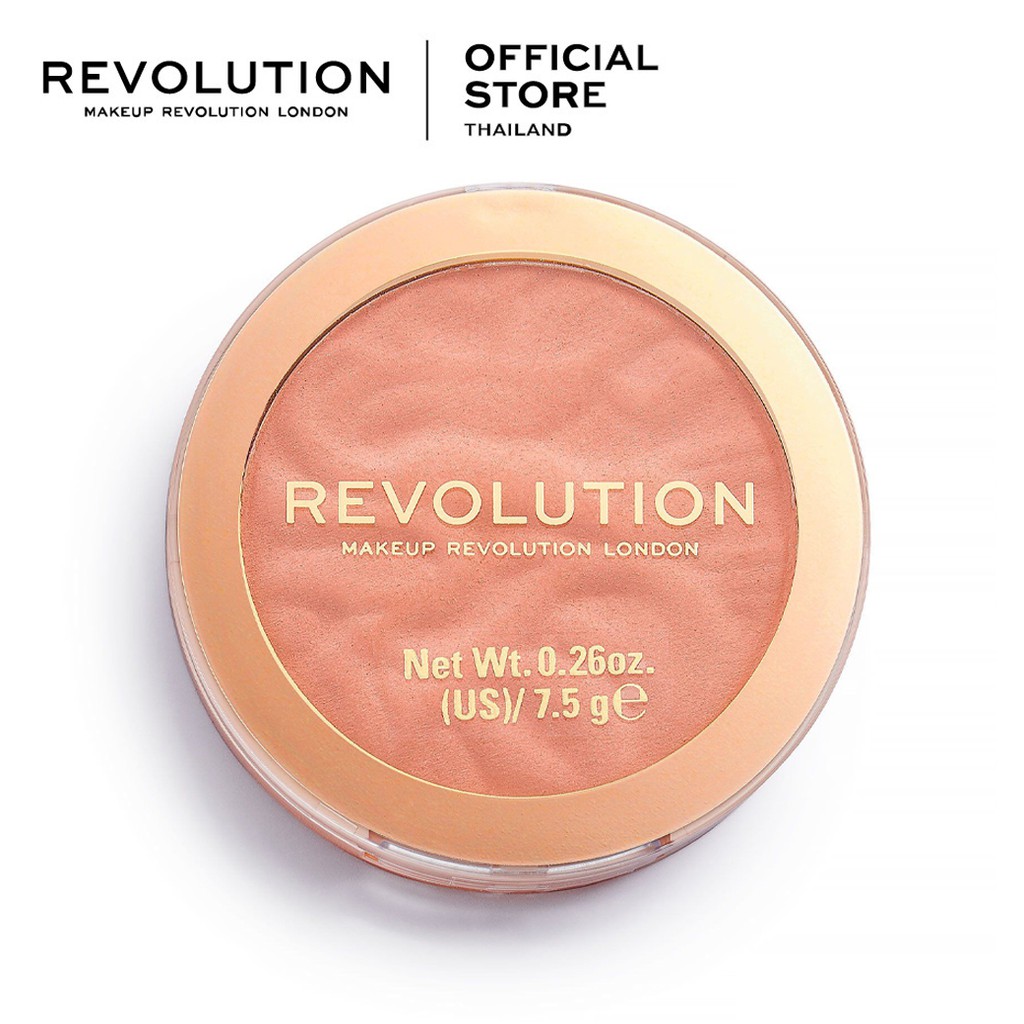 Makeup Revolution Blusher Reloaded – Peach Bliss ราคา ถูกที่สุด ดีลบีเคเค