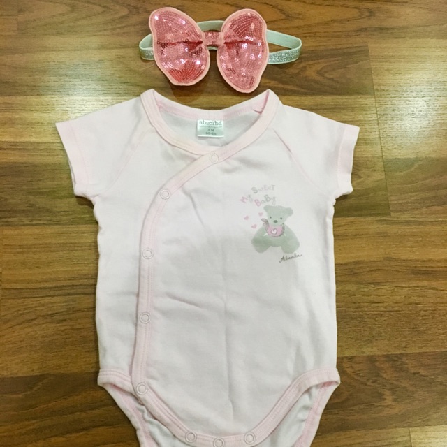 ชุดเซ็ทเด็กแรกเกิด บอดี้สูท Absorba ไซส์ 3M เสื้อผ้าเด็กอ่อน